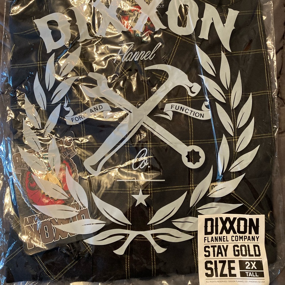 Dixxon Flannel Co Stay Gold BNIB w tag size 2XLT
